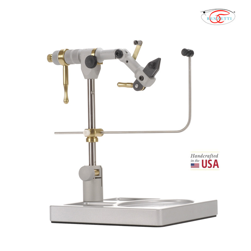 Renzetti Master Fly Tying Vise with Saltwater Deluxe Pedestal