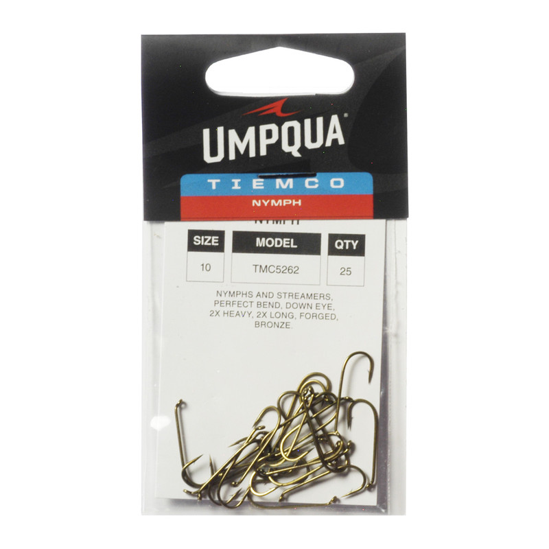 Tiemco TMC 5262 2X Long Nymph and Streamer Hook 25-Pack | Free