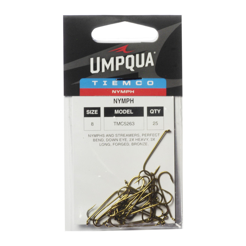Tiemco TMC 2488H Heavy 3X Wide 2X Short Midge Hook 25-Pack