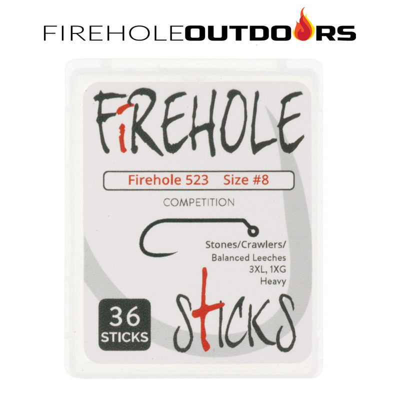 36-Pack of Firehole Sticks 523 Jig Hooks