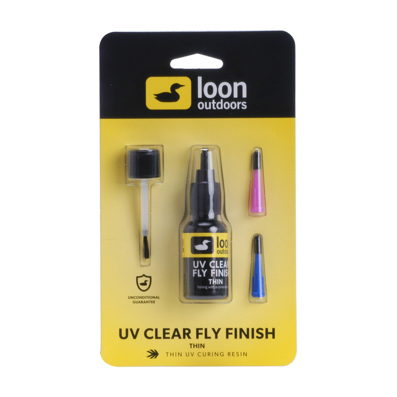 Loon UV Clear Finish - Thick, Thin or Flow 1/2 oz Bottle