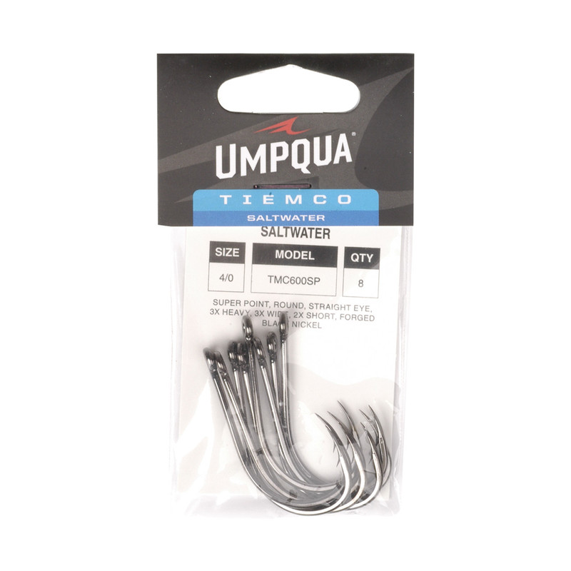 A Pack of Tiemco TMC 600SP Super Point Saltwater Hooks 