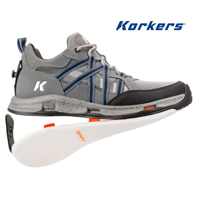 Korkers All Axis Felt Sole Wet Wading Shoe
