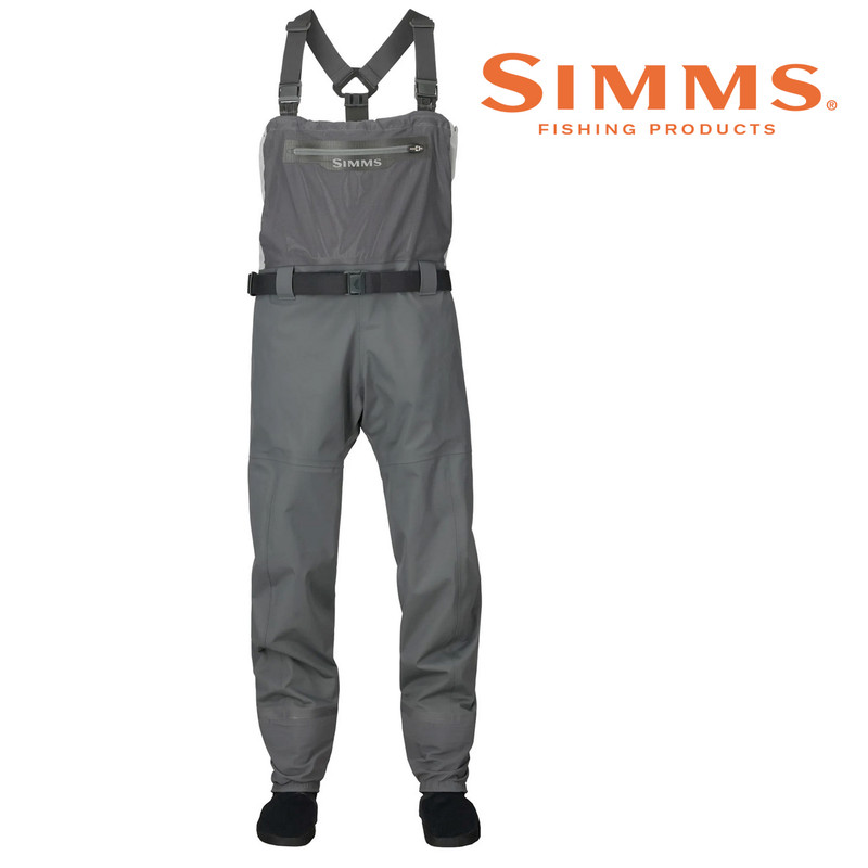 Simms Flyweight Packable Wader - Cinder | FREE SHIPPING - Little