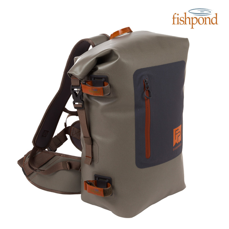 Fishpond Windriver Roll Top Backpack - Eco Shale