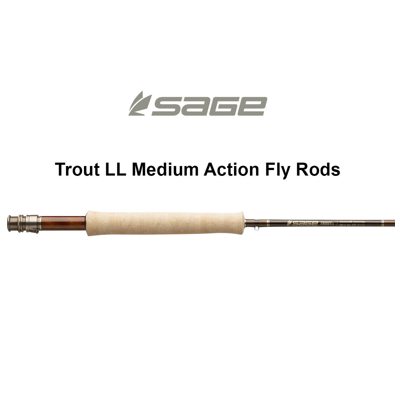 SAGE Trout LL Fly Rod  Fly fishing rods, Fly fishing, Fly rods