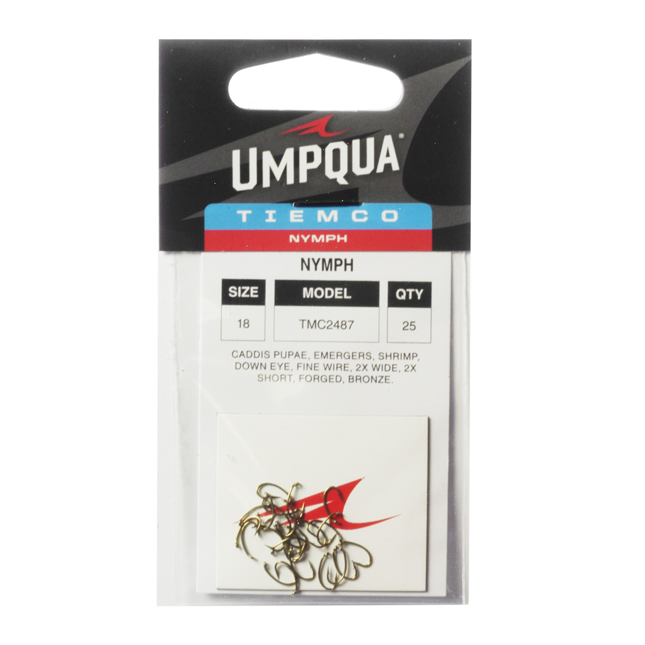 BushMaster Light  （TIEMCO) Amazon.com : Tiemco Umpqua Fly Tying Hooks TMC 2488 (25Pk