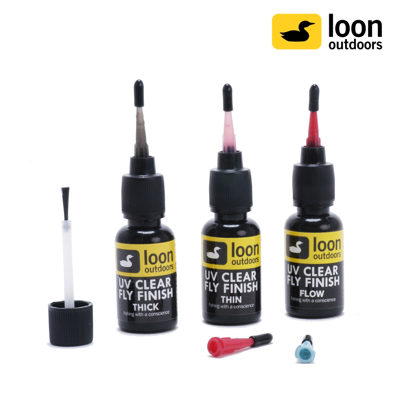 Loon UV Clear Finish - Thick, Thin or Flow 1/2 oz Bottle