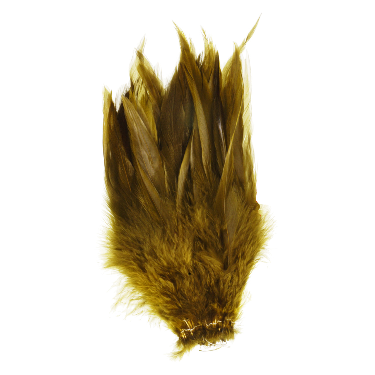Brown Furnace Rooster Saddle Cape Fly Tying Fishing Hackle Feathers furnace