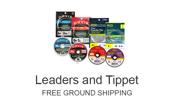 Rio Leaders and Tippet Material