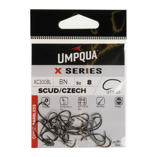 Umpqua XC300 Czech Nymph Hook 25-Pack