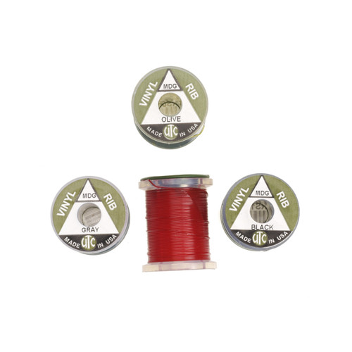 lot 22 peche mouche UTC Vinyl D Rib Synthetic Fly Tying Ribbing/Body