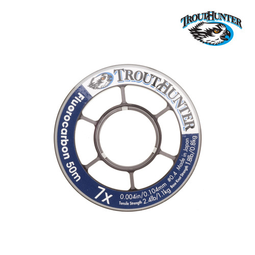 TroutHunter Fluorocarbon Tippet 50m Spool