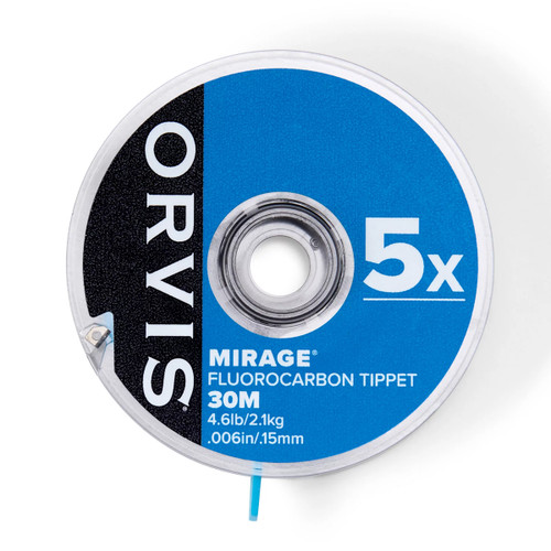 Orvis Mirage Fluorocarbon Tippet 7X-0X 30-Meter Spool