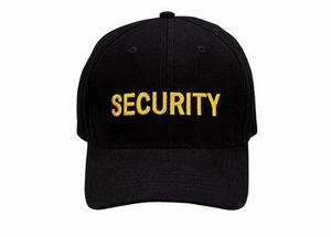 Rothco Security Supreme Low Profile Insignia Cap Rothco Security Supreme Low Profile Insignia Cap
