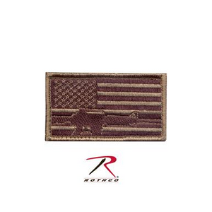 Rothco Subdued Flag & Rifle Morale Patch Rothco Subdued Flag & Rifle Morale Patch