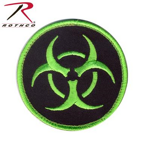 Rothco Biohazard Morale Patch Rothco Biohazard Morale Patch