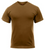 Rothco Solid Color Cotton / Polyester Blend Military T-Shirt