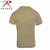 Rothco Solid Color Cotton / Polyester Blend Military T-Shirt