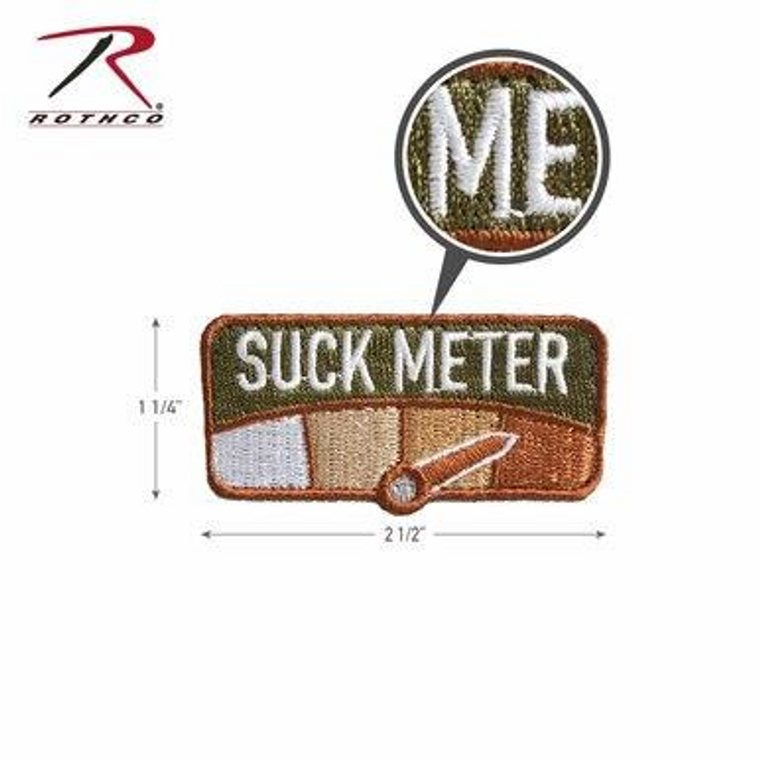 Rothco Suck Meter Morale Patch