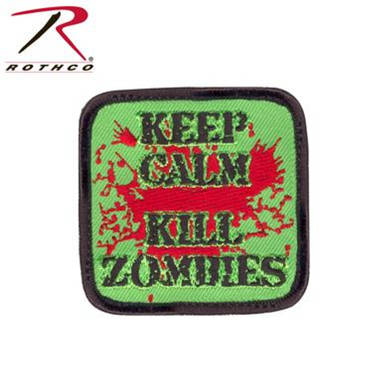 Rothco Keep Calm Kill Zombies Morale Patch