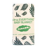 Parade Organics Everything Baby Blanket - Green Leaves Parade Organics Everything Baby Blanket - Green Leaves