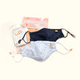 UP Kids Facemask Navy (2pk with 4 filters) UP Kids Facemask Navy (2pk with 4 filters)