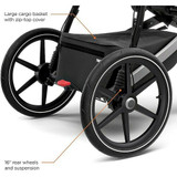 Thule Urban Glide 2 Jogging Stroller - Black/Gray Melange Thule Urban Glide 2 Jogging Stroller - Black/Gray Melange