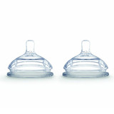 Comotomo Silicone Nipples (0-3M) - 1 Hole/Slow Flow Comotomo Silicone Nipples (0-3M) - 1 Hole/Slow Flow