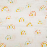 Fitted Crib Sheet - Rainbow