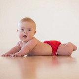 Apple Cheeks Cover- Cherry Tomato One Size