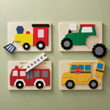 Transportation Puzzle - Firetruck