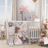 Lambs & Ivy Calypso Lamp w/ Shade & Bulb