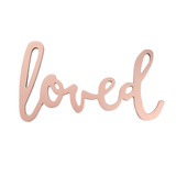Lambs & Ivy Signature Separates Loved MDF Decor Lambs & Ivy Signature Separates Loved MDF Decor