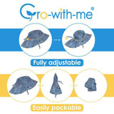 Jan & Jul Aqua Dry Adventure Hat- Triangles