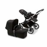 Bugaboo Donkey 5 Mono Complete Set - Alu/Midnight Black-Midnight Black Bugaboo Donkey 5 Mono Complete Set - Alu/Midnight Black-Midnight Black