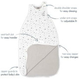 Woolino-4 Season Ultimate Toddler Sleep Bag, Merino Wool, 2 - 4 Years, Stars