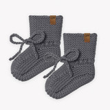Quincy Mae Knit Booties- Dark Sea