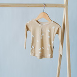 Belan.J Long Sleeve Tee - Tiny Leaves