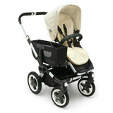 Bugaboo Wool Seat Liner OffWhite/Grey - Double Sided Bugaboo Wool Seat Liner OffWhite/Grey - Double Sided