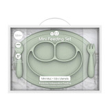 EZPZ Mini Feeding Set in Sage