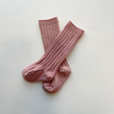 Belan J Knee High Socks 2Pack - Pink/White Belan J Knee High Socks 2Pack - Pink/White
