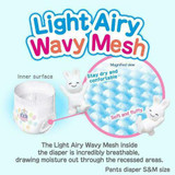 Merries Diapers Pull-up Pants Size XL (18-22kg) 38pcs - Made in Japan