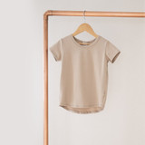 Jax & Lennon Kids Basic Tee in Dune
