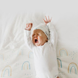 Copper Pearl Top Knot Hat - Skye Copper Pearl Top Knot Hat - Skye