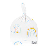 Copper Pearl Top Knot Hat - Skye