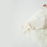 Ribbed Bamboo Sleep Gown - Ivory (0-3M) Ribbed Bamboo Sleep Gown - Ivory (0-3M)