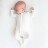 Kyte Baby Footed Onesie - Cloud
