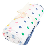 Kyte Baby Swaddle Blanket in Spring Polka Dots Kyte Baby Swaddle Blanket in Spring Polka Dots