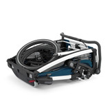 Thule Chariot Cross 2 Bike Trailer Double - Majolica Blue Thule Chariot Cross 2 Bike Trailer Double - Majolica Blue